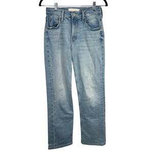 MOTHER Superior Sze 23 The Tomcat High Rise Straight Leg Jeans in The Confession